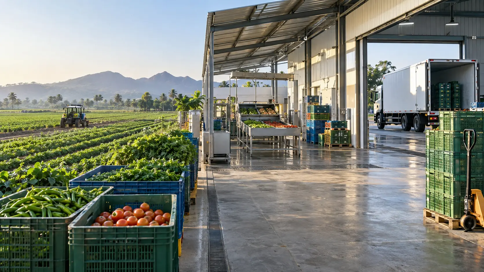 Agri-Product Commerce material and process detail
