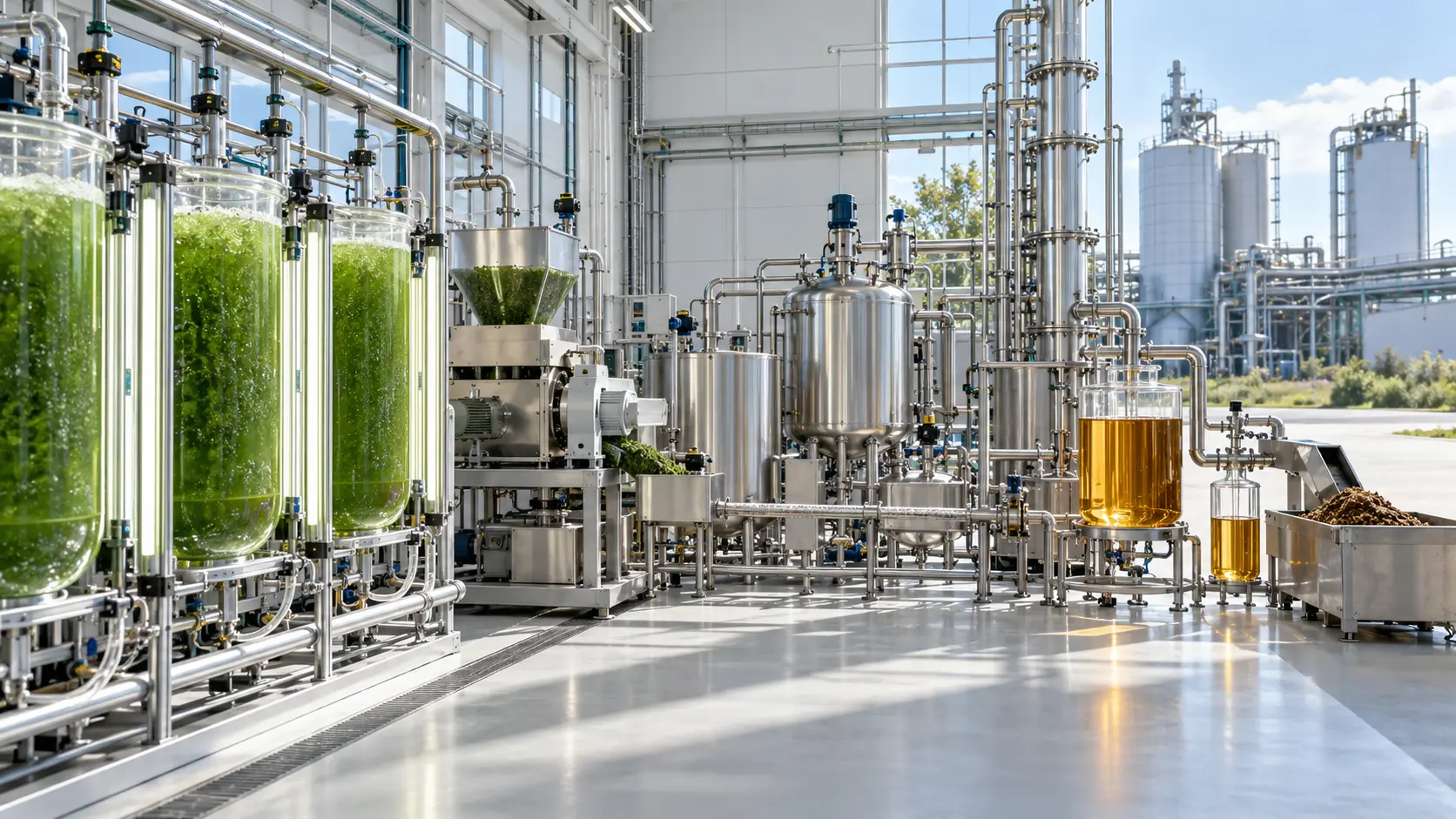 Third-Generation Bioethanol material and process detail