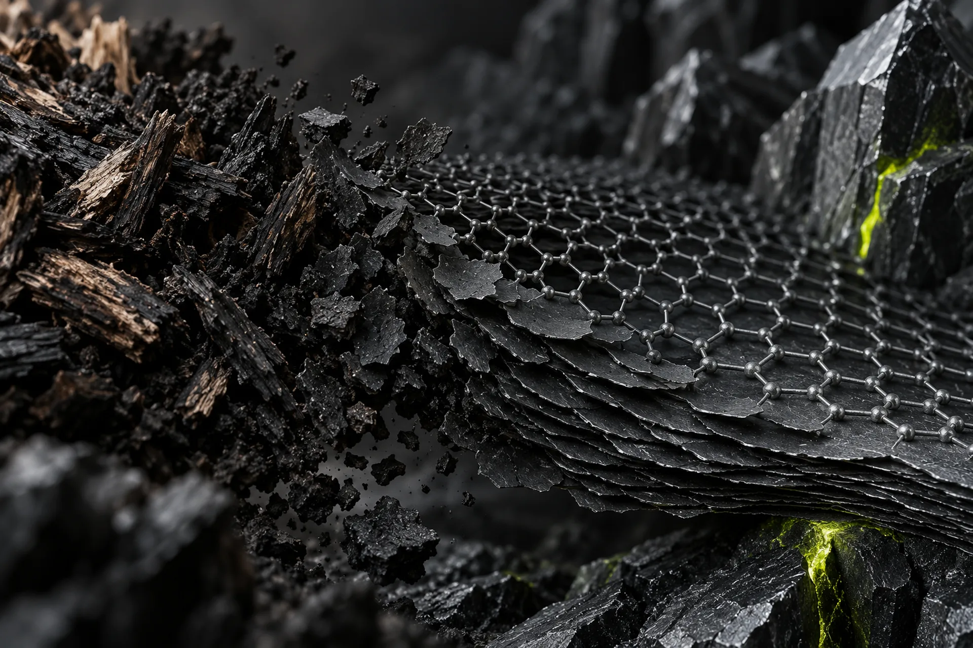 Biomass-derived advanced carbon layers