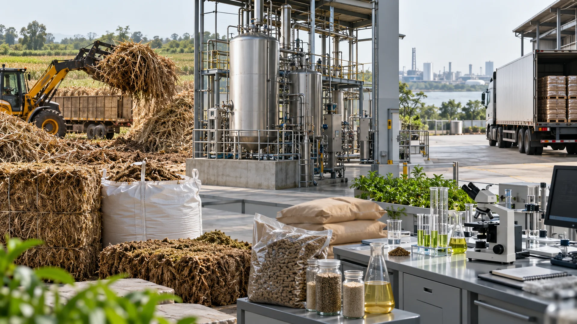 Integrated biological industry value chain